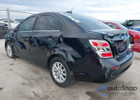 2018 Chevrolet Sonic Lt Auto из США, поврежденный, VIN 1G1JD5SH1J4109210